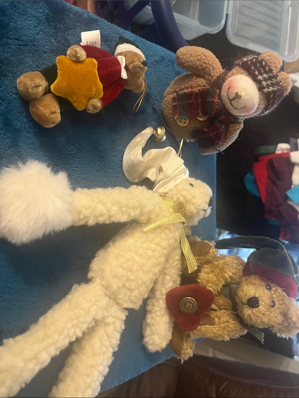 Plush Boyd’s Bear Mixed Brand Holiday Hanging Ornaments 209
